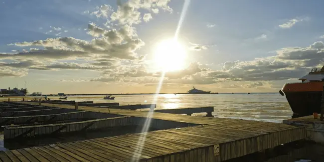 dock